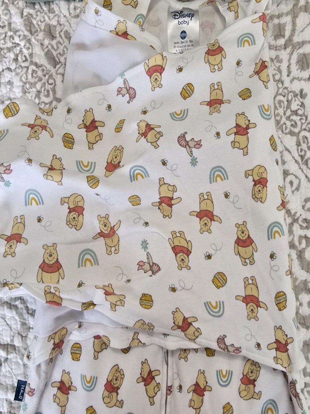 HALO Sleep Sack Swaddle, Disney Baby, Winnie The Pooh